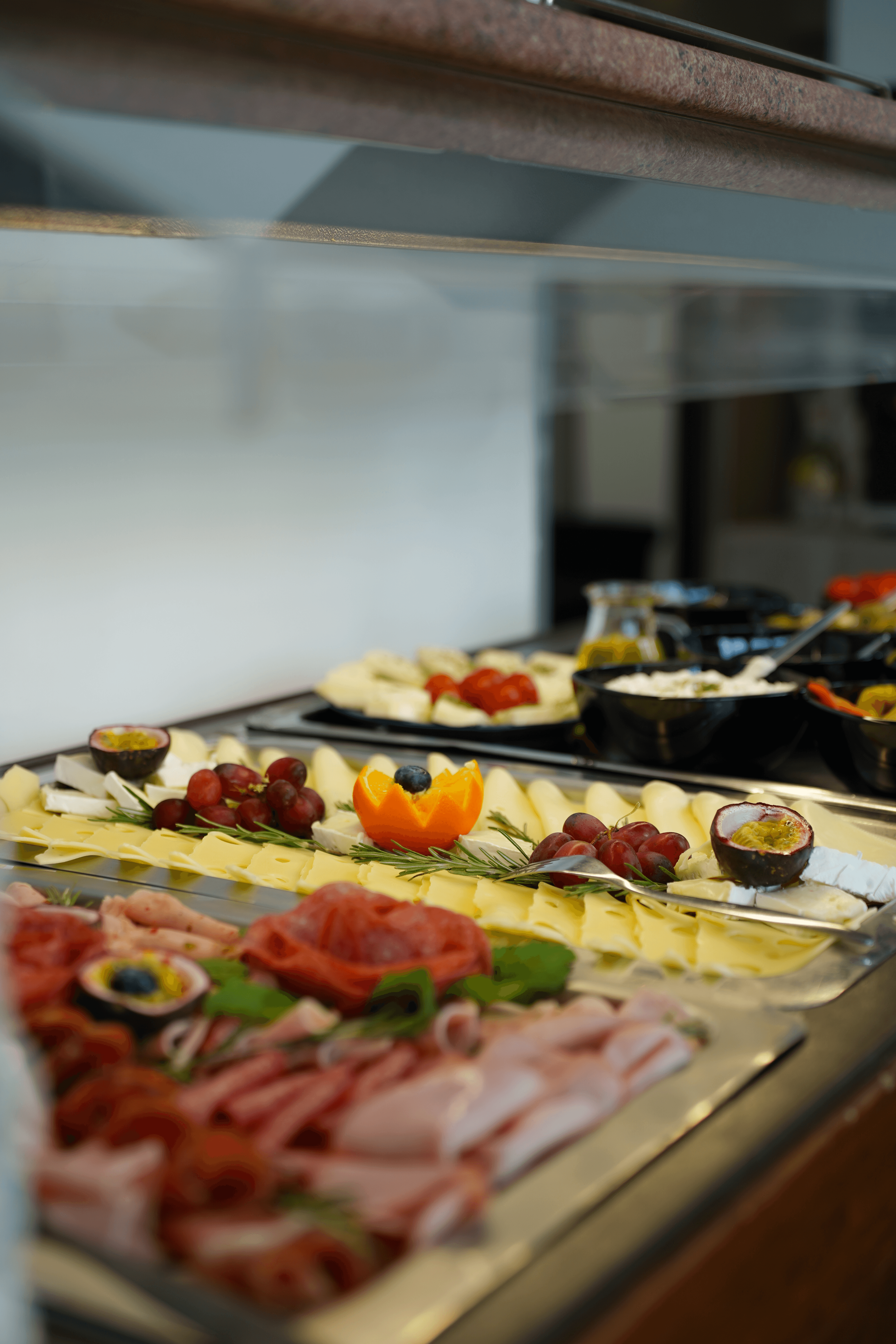Breakfast buffet at Hotel BEE GREEN Schönbrunn